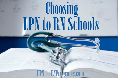 schools lpn rn choosing nursing upgrades offer